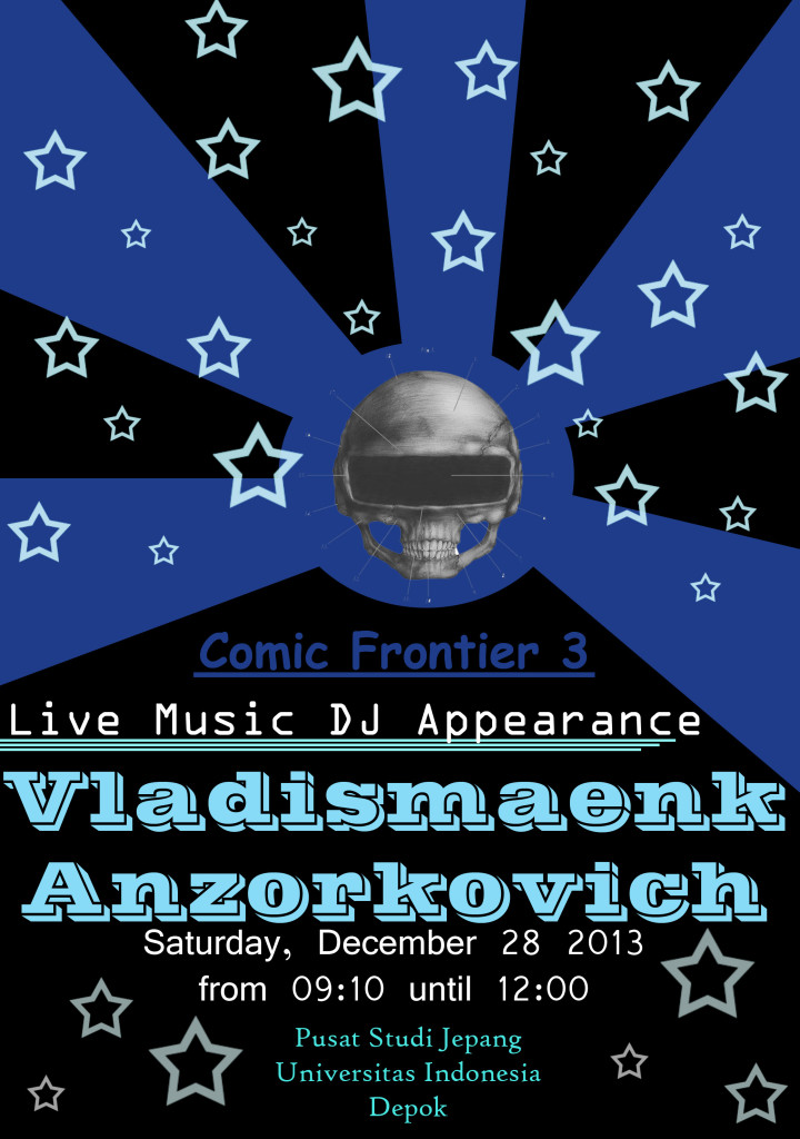 DJ Vladismaenk will come to Comifuro 3!