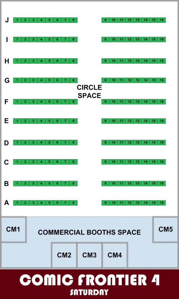 Floor Map GOR COMIFURO 6 SEPTEMBER 2014